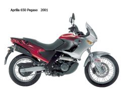 APRILIA PEGASO white