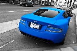 ASTON MARTIN DB9 blue