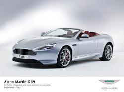 ASTON MARTIN DB9 silver