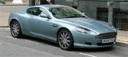 ASTON MARTIN DB blue