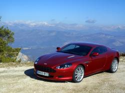 ASTON MARTIN DB red