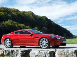 ASTON MARTIN DBS red