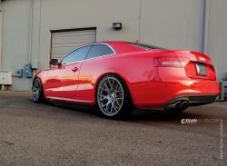 AUDI A 5 red