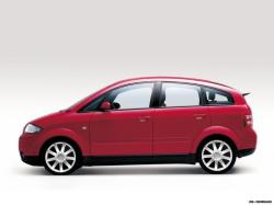 AUDI A2 red