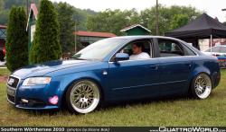 AUDI A4 blue