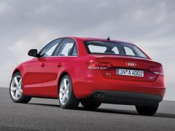 AUDI A4 red