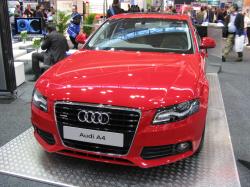 AUDI A4 red