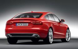 AUDI A5 red