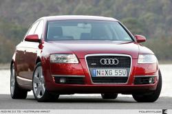 AUDI A6 red