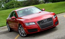 AUDI A7 red