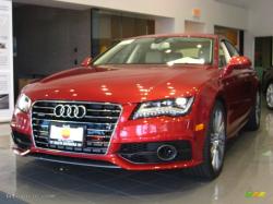 AUDI A7 red