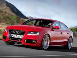 AUDI A8 red