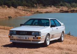 AUDI QUATTRO COUPE silver