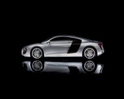 AUDI R8 silver