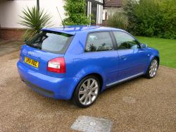 AUDI S3 blue