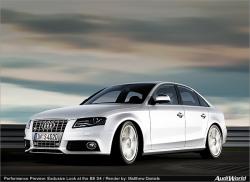 AUDI S4 white