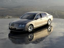 bentley continental flying