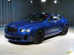 BENTLEY CONTINENTAL GT blue