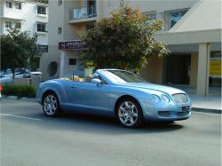 BENTLEY CONTINENTAL blue