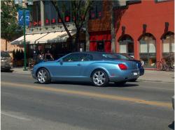 BENTLEY CONTINENTAL blue