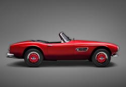 BMW 507 red