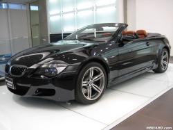 BMW 6 CABRIOLET black