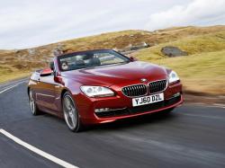 BMW 6 CABRIOLET red