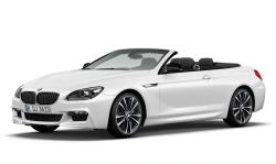 BMW 6 CABRIOLET white