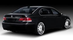 BMW 7 HYBRID black