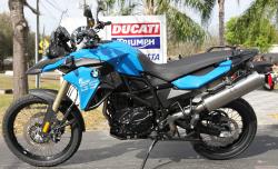 BMW F 800 blue