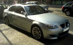 BMW M5 silver