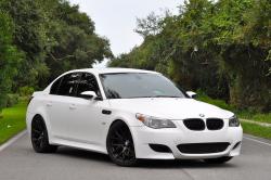 BMW M5 white