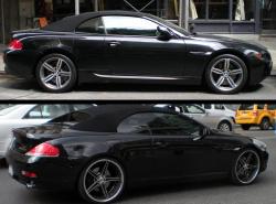 BMW M6 black