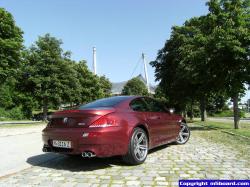 BMW M6 red