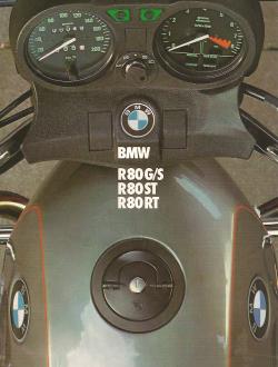 BMW R 80 GS brown