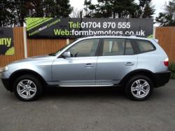 BMW X3 2.0D blue