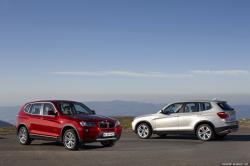 BMW X3 red