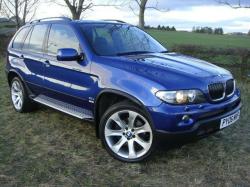 BMW X5 blue