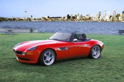 BMW Z8 red