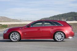 CADILLAC CTS-V red