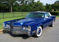 CADILLAC ELDORADO blue