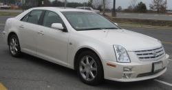 CADILLAC STS-V white