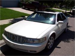 CADILLAC STS white