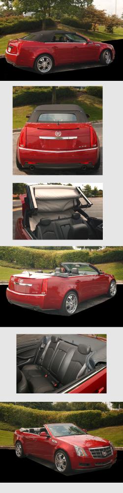 CADILLAC XLR CONVERTIBLE red