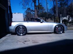 CADILLAC XLR silver