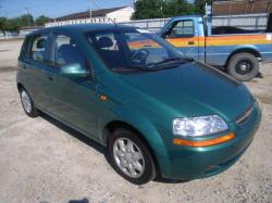 CHEVROLET AVEO green