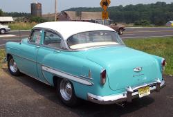 CHEVROLET BEL AIR COUPE blue