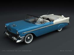 CHEVROLET BEL AIR blue