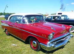 CHEVROLET BEL AIR red