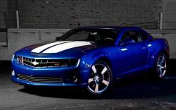 CHEVROLET CAMARO blue